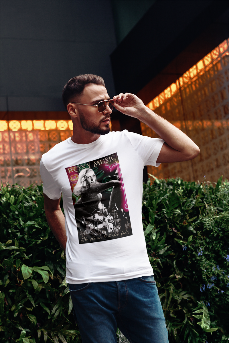 Roxy Music Bryan Ferry Siren Soft John7arts T-Shirt Gift Cotton – Inspired