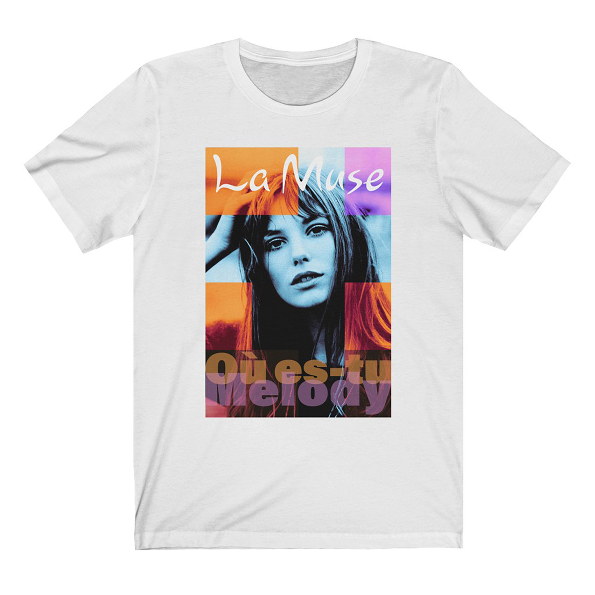 Jane Birkin Serge Gainsbourg Inspired T Shirt O es tu Melody Gift