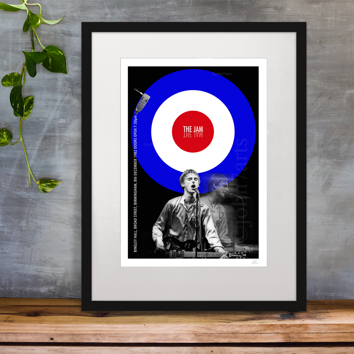 The Jam - Paul Weller - Final Tour Poster 1982 - Unique Giclée