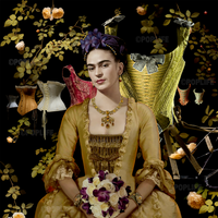 Frida Kahlo Portrait T-Shirt - Soft Cotton Tee For Frida Lovers