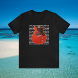 Mick Jones Clash Inspired T-Shirt - Soft Cotton Unisex Guitar Tee