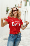 Andy Warhol's Bad Unisex T-Shirt and Women's Slim Fit T-Shirt