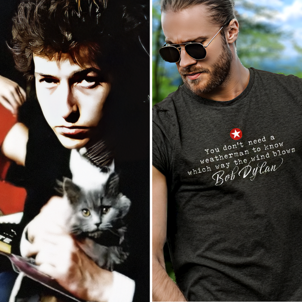 Bob Dylan Inspired Quotation T-Shirt Unisex Gift