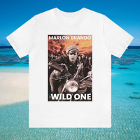 Marlon Brando The Wild One Inspired T-Shirt Unisex Soft Cotton Classic