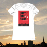 Quayside Story Newcastle Unisex T-Shirt and Women's Slim Fit T-Shirt