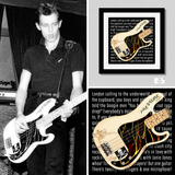 Paul Simonon - Clash Inspired Fender Precision Bass Guitar Print Gift