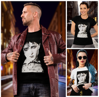 Siouxsie Sioux Inspired T-Shirt Soft Cotton Unisex Classic & Women's Slim-Fit