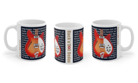 12 String Fireglo 360 Inspired Premium Quality 11oz Coffee Mug Gift