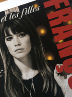 Françoise Hardy Inspired Poster Yeh-Yeh Girl Giclée Print Gift