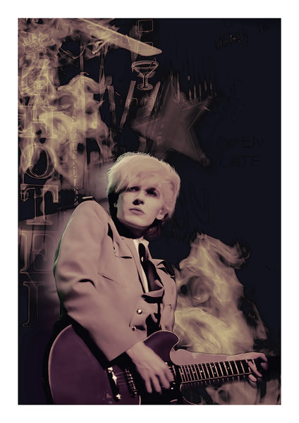 David Sylvian Japan Poster - Gallery Quality Giclée Print Wall Art Gift On Archive Paper