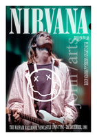 Kurt Cobain Poster - Nirvana Inspired Giclee Print Gift - Paris & Newcastle