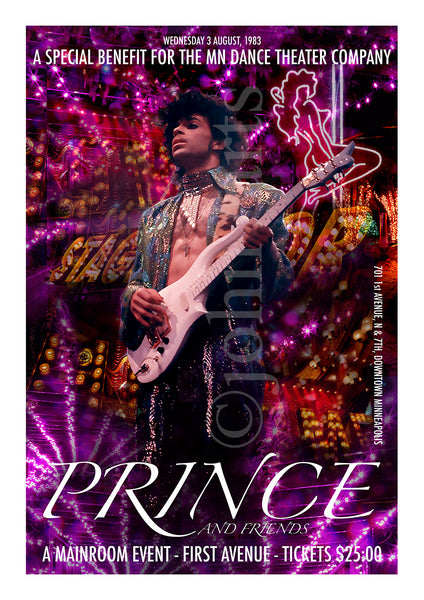 Prince Poster / Gallery Print - First Avenue, Minneapolis