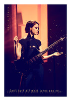 St Vincent Annie Clark Poster - Signed Gallery Quality Giclée Print Wall Art Gift On Archive Paper For St Vincent Fan
