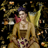 Frida Kahlo Coaster Gift Set Of 6 - Highest Quality Unique Drinks Mat