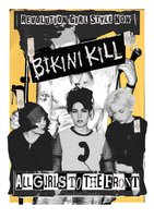 Bikini Kill Inspired Poster Fan Art Gallery Quality Giclée Wall Art Print Gift