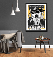Bikini Kill Inspired Poster Fan Art Gallery Quality Giclée Wall Art Print Gift