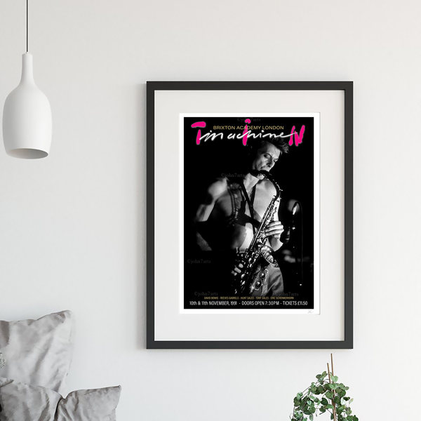 Tin Machine - David Bowie Inspired Gallery Quality Prints