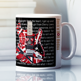 Eddie Van Halen Frankenstrat Inspired Premium Quality 11oz Coffee Mug Gift