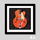 Iconic Orange G6120 Inspired Limited Edition Giclée Print Gift