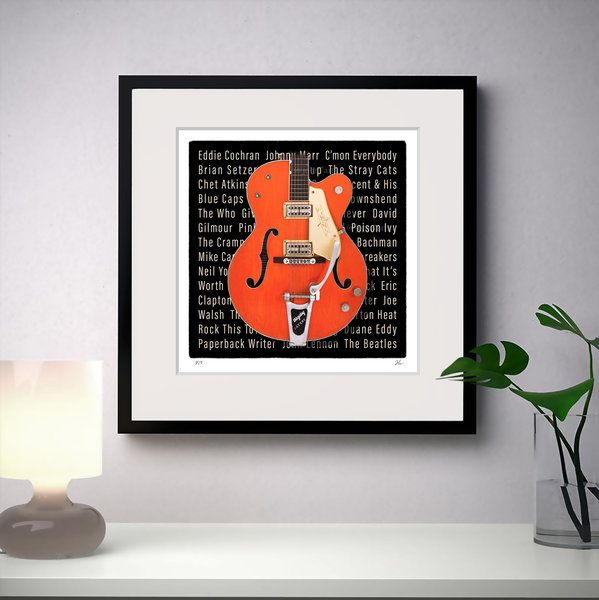 Iconic Orange G6120 Inspired Limited Edition Giclée Print Gift
