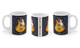 John Lennon - The Beatles Inspired Premium Quality 11oz Coffee Mug Gift - Iconic Guitar