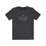 Johnny Cash Inspired Quotation T-Shirt Unisex Soft Cotton Country & Western Tee Gift