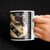 Johnny Thunders New York Dolls Heartbreakers Les Paul TV Guitar Inspired Premium Quality 11oz Coffee Mug Gift