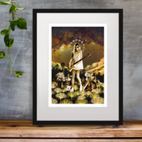 Kim Gordon Sonic Youth Inspired Poster Fan Art Gallery Quality Giclée Wall Art Print Gift On Archive Paper
