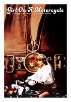 Marianne Faithfull Girl On A Motorcycle Inspired Poster Gallery Quality Giclée Wall Art Print Gift On Archive Paper