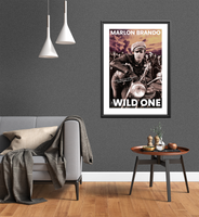 Marlon Brando The Wild One Inspired Poster Gallery Quality Giclée Wall Art Print Gift On Archive Paper