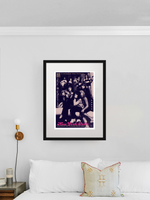 New York Dolls Inspired Biba Rainbow Room poster Rock'n'Roll Wall Art Print Gift