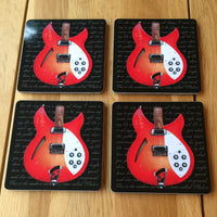 Paul Weller The Jam Coaster Gift, Unique I Am Nobody Iconic Fireglo 330 Drinks Mat