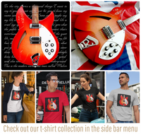 Paul Weller - The Jam Inspired Premium Quality 11oz Coffee Mug Gift - Fireglo 330 Guitar