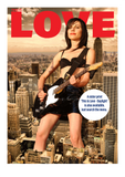 PJ Harvey Inspired Poster - This Is Love New York City Nightlife Edition Gallery Quality Giclée Print
