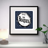 Ringo Starr Beatles Inspired Kick Drum Signed Limited Edition Unique Print Gift