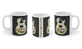 Sex Pistols Inspired Premium Quality 11oz Coffee Mug Gift - Steve Jones Iconic Guitar