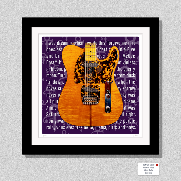 The Artist MadCat Guitar Inspired Limited Edition Gallery Quality Print Gift