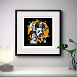 Vive Le Rock'n'Roll Prints - Chuck Berry, Elvis & Little Richard Inspired Gallery Quality Giclée Wall Art